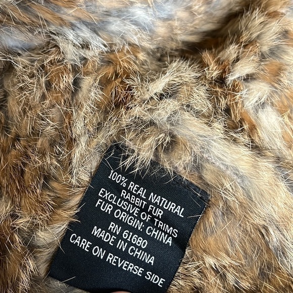 525 America Rabbit Fur Vest - Picture 7 of 8